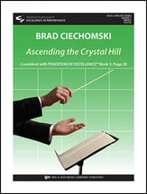 Ascending the Crystal Hill Concert Band sheet music cover